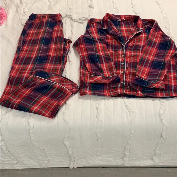 Victoria's Secret Other - Plaid Victoria Secret cotton pj set